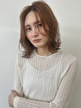 ジュノ 鹿屋店(Juno) 外ハネ×orangecolor