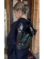 グランジュテ(grandjute)&nbsp;ヘアセット　成人式　メイク　着付け　まつげパーマ　那覇