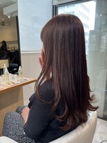 ソイクフ 四条大宮店(SOY-KUFU)&nbsp;20代30代40代◎似合わせカットココアベージュ小顔ツヤロング