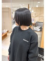 モリオ フロム ロンドン サッポロファクトリー店(morio FROM LONDON) morio/骨格矯正カット/札幌ボブ/ぱつっとボブ/切りっぱなしボブ