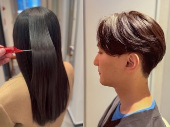 エヌドットサロン ギンザ(N.SALON GINZA)の写真/くせ毛もうねりも、プロの手で整うストレスフリー髪へ[銀座]