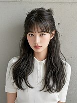 エイチ ウルフカット 大阪梅田(811)&nbsp;50代ハンサムショートショートバレイヤージュクラゲヘアパーマ