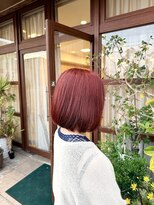 グリーンズ(Greens)&nbsp;ダブルカラーでピンクブラウン☆