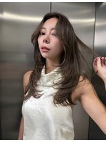 ピア ヤクイン(Pia Yakuin) 韓国レイヤーカット/顔まわりカット/垢抜け/前髪なし
