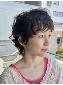 ベリーショートパーマ