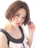 エマージュ 新宿(Emerge)&nbsp;甘カラ愛されショートｘ大人可愛い　巻き髪カール