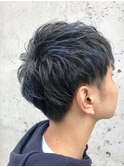 ネイビーハイライト×メンズ【レーヴ】