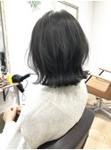 【Owll】大人外ハネワンカール　カーキアッシュ
