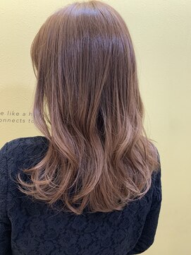 ハブ(hub) アプリコットベージュ