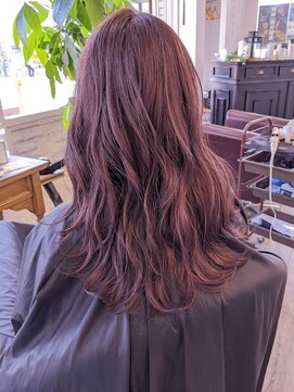 ルモ ヘアー 泉佐野ベイエリア店(Lumo hair) ブリーチ無し作るラベンダーアッシュカラー！