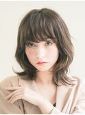 ウルフひし形シルエットニュアンスレイヤー【新宿/新宿駅西口】