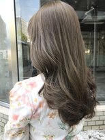 ガレリアエレガンテ 名駅店(GALLARIA Elegante)&nbsp;【GALLARIA長谷川美妃】透明感ベージュ×韓国風セミロング