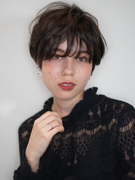 コットン 平塚店(Cotton) 【cotton平塚】スリークヘア/暗髪/ショートボブ