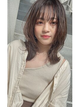 カルテット 高円寺店(Quartetto) Aラインボブ/かきあげ/マロンベージュ【高円寺/高円寺駅】