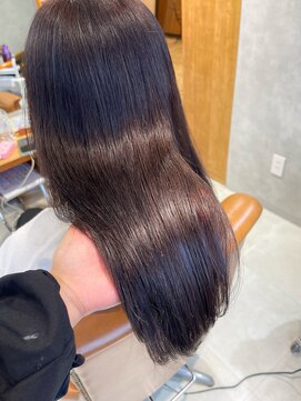 アンククロス 表参道(ANKH CROSS) ダークラベンダーグレー/ULTOWAトリートメント