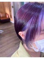 トルチェ(toRtue) ショートボブ フェイスフレーミング ペールラベンダー