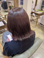 サンバイセライロ 千葉(SAN. by celilo)&nbsp;ラベージュ＊艶ボブ