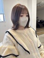 ジジ 宇都宮(Gigi)&nbsp;ブリーチなしのミルクティーベージュ◎