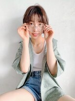 エマエコル(Emma ecole)&nbsp;Emma ecole マッシュボブ×抜け感ココアブラウンカラー