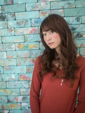 モニカ 横須賀中央店(Monica) 大人可愛い/ショコラアッシュ/ヘルシースタイル/ふんわりカール