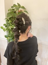プリズム ヘアーデザイン みずほ台店 お呼ばれヘアー×ロング