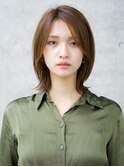 前髪なし外はねボブ20代30代40代【AIN.表参道】川原大地