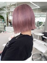 ガガ 心斎橋(GAGA)&nbsp;ミルクティーベージュダブルカラーインナーカラーケアブリーチ