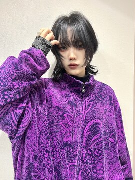 リラス 博多(rilas) ミディアムウルフ　中性ウルフ　ジェンダーレス