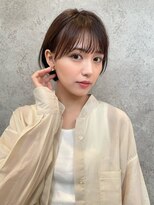 アンバー 池袋(amber)&nbsp;切りっぱなしボブ/ショート/ボブ[池袋駅]