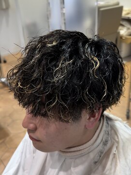 アズールサン 草加西口店(azule-sun) マッシュパーマ　スパイラルパーマ