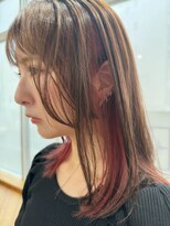 カナエ(CaNaE)&nbsp;インナーカラー　ピンク