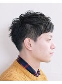 くせ毛を生かしたスッキリショート