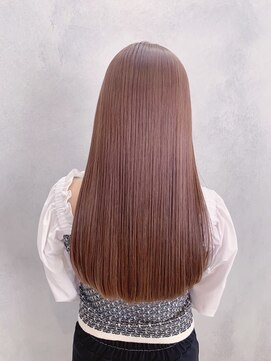 リベット(Re:Bet) コーラルピンク×ベージュ[髪質改善][心斎橋][髪質改善心斎橋]