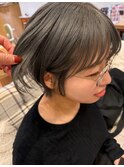 ハイトーングレージュ ブリーチカラー ケアブリーチ ハイトーン
