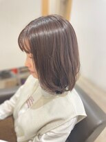ヘア アトリエ ヴィヴァーチェ(hair atelier Vivace)&nbsp;艶髪カーキグレージュボブ