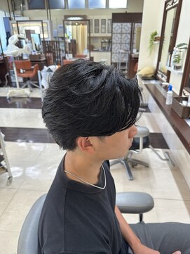 ウィーブ 成田店(Weve) 毛流れセンターパート ニュアンスパーマ