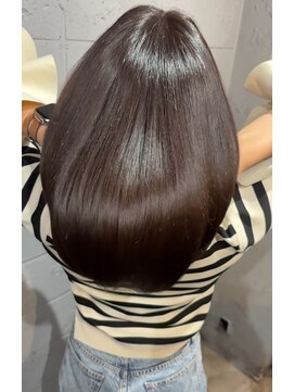 バルベストーキョー(BARBES TOKYO) 【BARBES 和泉】艶々モーヴグレー