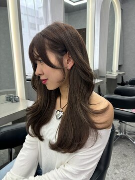 ボタン ハカタ(VOTAN hakata) 博多/福岡/韓国ヘア/前髪顔周りカット/レイヤー/ブラウンカラー