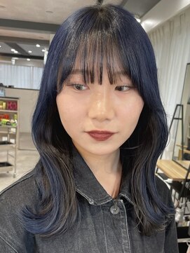 ムク 横浜店(muku) ミルクティーベージュダブルカラーケアブリーチインナーカラー