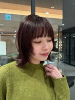 ヘアーズギャラリー なんば高島屋店(Hair's Gallery)&nbsp;フェイスレイヤーボブ/顔まわりレイヤー