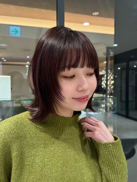 ヘアーズギャラリー なんば高島屋店(Hair's Gallery) フェイスレイヤーボブ/顔まわりレイヤー