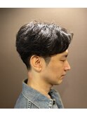 センターナチュラルパーマ