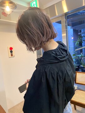 パープル(PURPLE) ボブ/切りっぱなしボブ