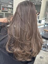 アポロ 横浜駅店(apollo)&nbsp;ハイライトバレイヤージュシャドールーツグレージュレイヤー