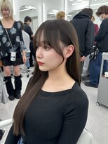 アマトウキョウ アユンチェ(AMA TOKYO×AYUNCHE)&nbsp;前髪顔まわり韓国ヘアレイヤーカットサイドバンク2wayバンク韓国