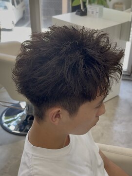 エデアンホンテン メンズサロン(EDEAN 本店 （旧：EDEAN 上通）) スパイキーショート スパイキーパーマ 熊本メンズパーマ