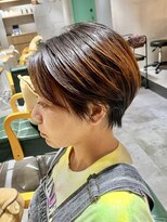 アーツ 茅ヶ崎(arts)&nbsp;ショートカット20代30代40代前髪あり面長丸顔ショートボブ