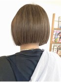 ボブ/ミニボブ/切りっぱなしボブ/外ハネ/外ハネボブ/前下がり