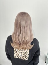 ケアブリーチでつくる全体ブリーチのハイトーンカラーがおすすめ(髪質改善/ケアブリーチ/酸性ストレート/