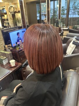 キャラ 池袋本店(CHARA) 【大人気の冬カラー】透明感ある深みワインレッドが可愛すぎる♪